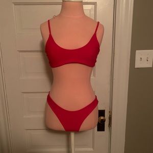 Zaful red bikini
